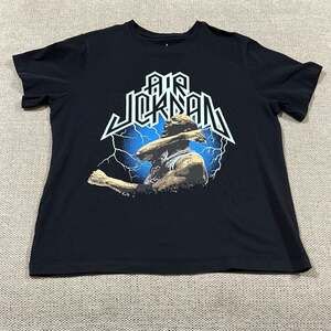 Jordan Sport Men's Dri-FIT Graphic Metallic Font Michael Jordan T-Shirt Black